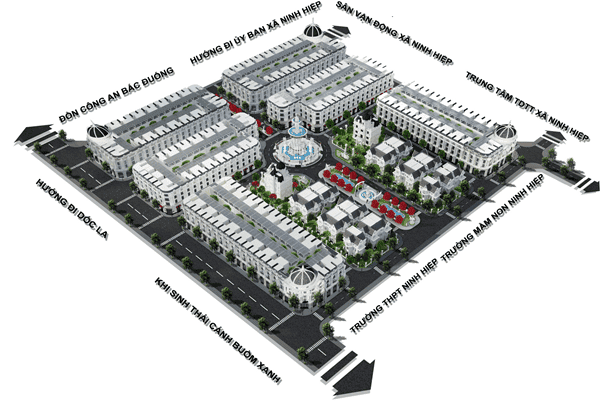 Dự án Đầu tư công trình theo quy hoạch tại xã Ninh Hiệp – huyện Gia Lâm: Khu nhà ở Thấp Tầng